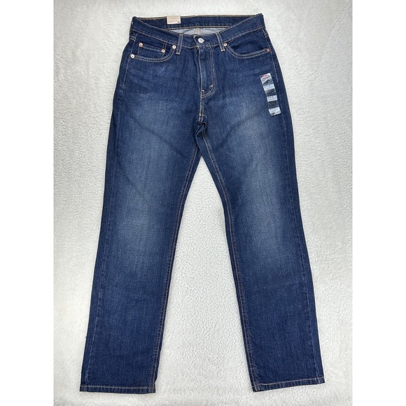 Levi's Other - Levi's 541 Mens Jeans NWT Athletic‎ Taper Stretch Dark Wash Denim Size 30x32